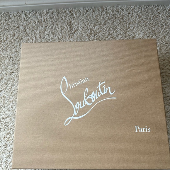 Christian Louboutin Lock So Kate 100 Suede Ankle Boots - Picture 8 of 8